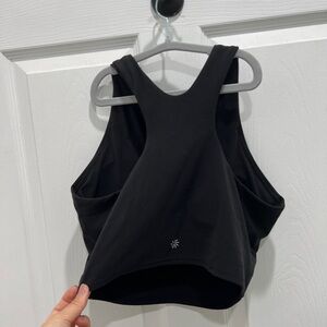 Athleta Black Racerback Conscious top Tank Top m